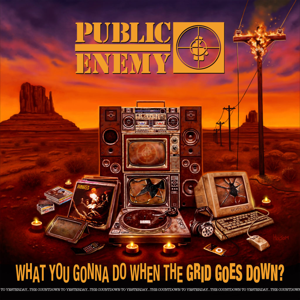 So sieht das Cover von Public Enemys neuem Album aus. Bild: Def Jam/Universal