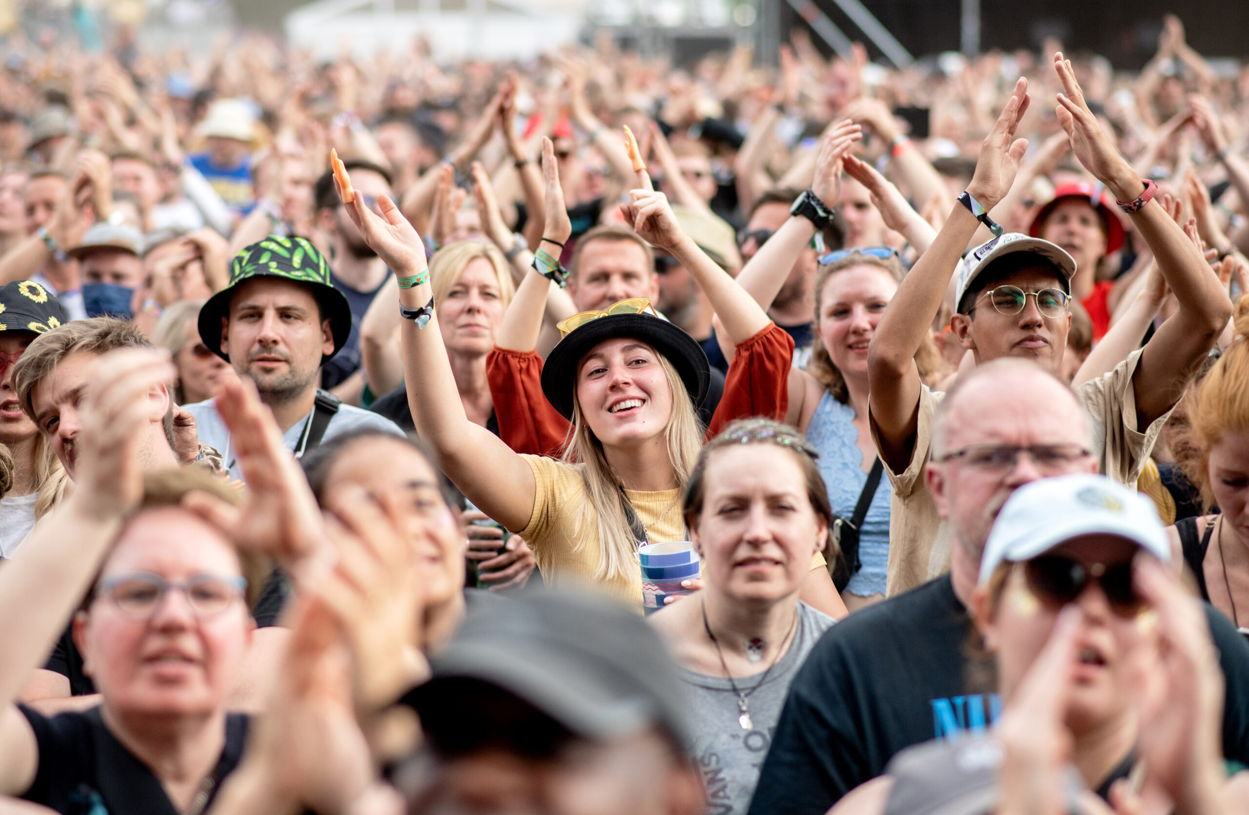 78.000 Musik-Fans feierten täglich auf dem Hurrican-Festival. Foto: Hauke-Christian Dittrich
