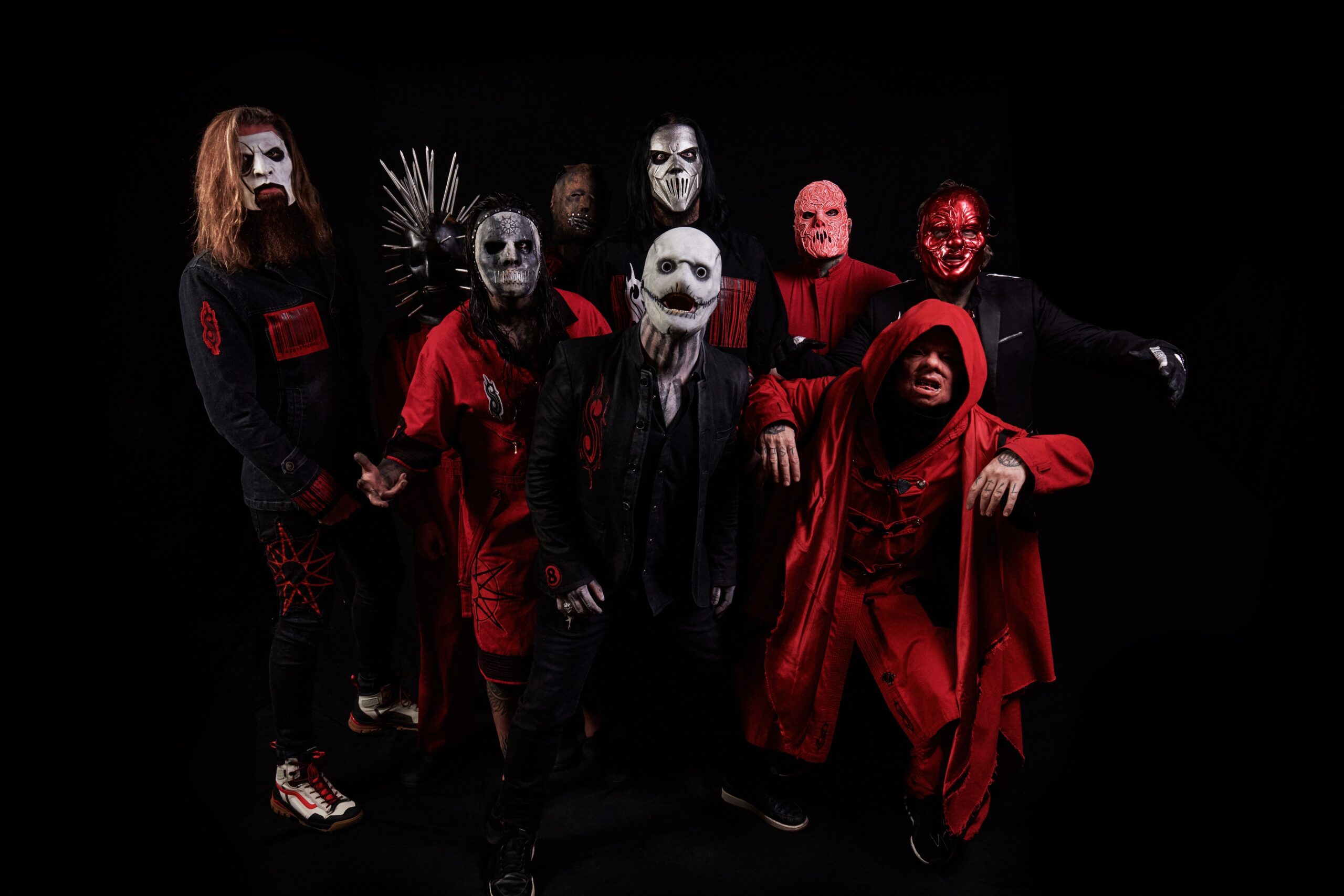 Masken, Pyro, Wahnwitz: Slipknot spielen Freitagabend (22.15 Uhr) ihre Premiere auf dem Wacken Open Air.