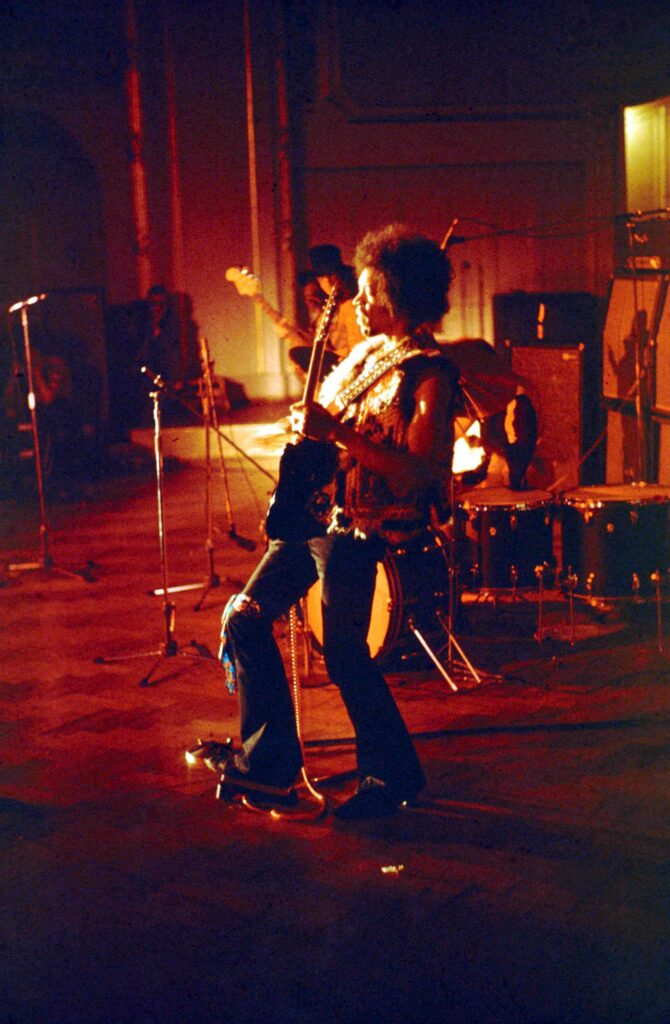 1969 spielte Jimi Hendrix in der Laeiszhalle, die damals noch Musikhalle hieß. Foto: imago/Heiko Feddersen