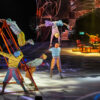 Bunte Farben und viel Akrobatik beim Cirque du Soleil.