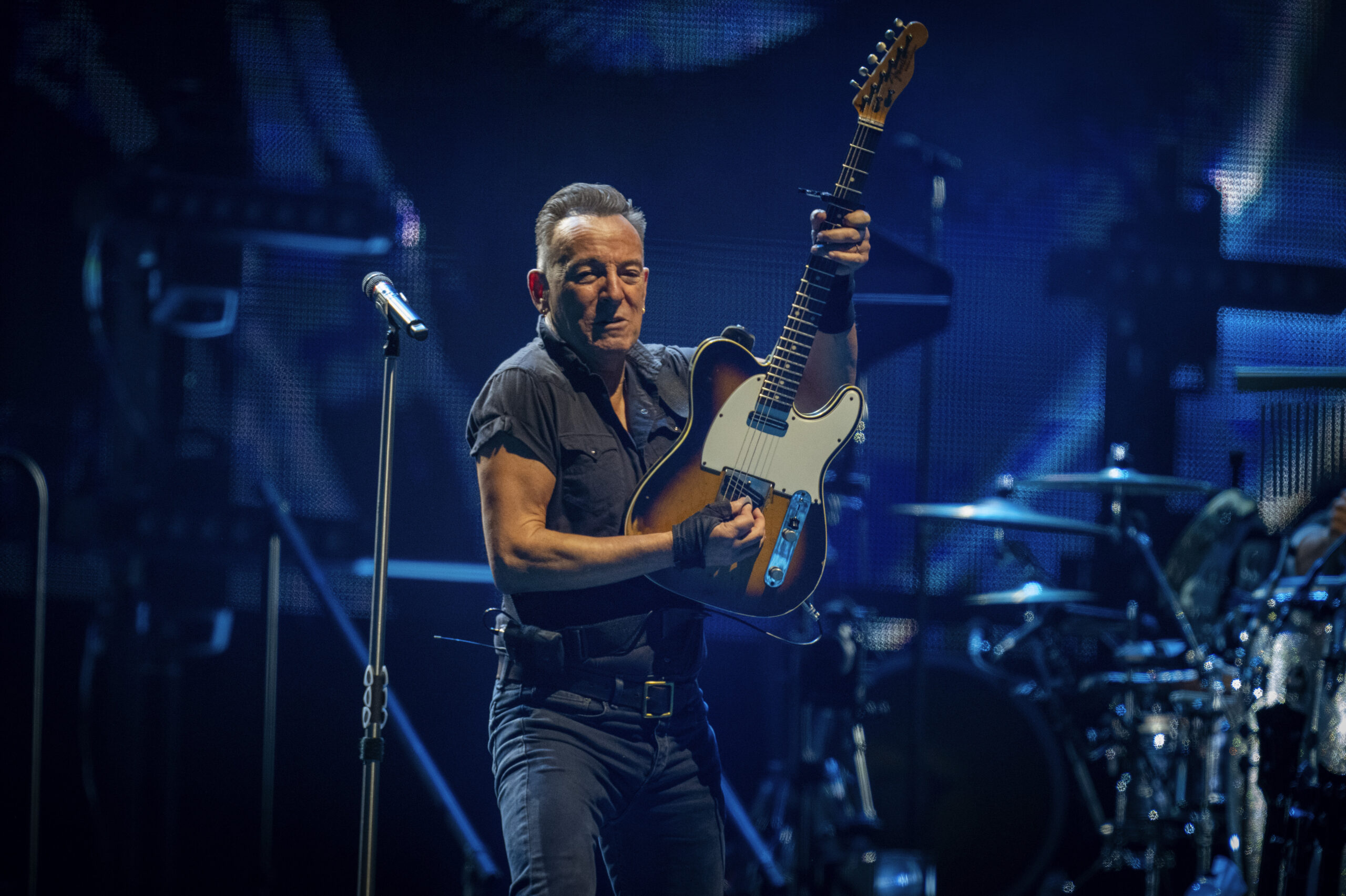 Bruce Springsteen beim Auftakt seiner Europa-Tournee in Barcelona.