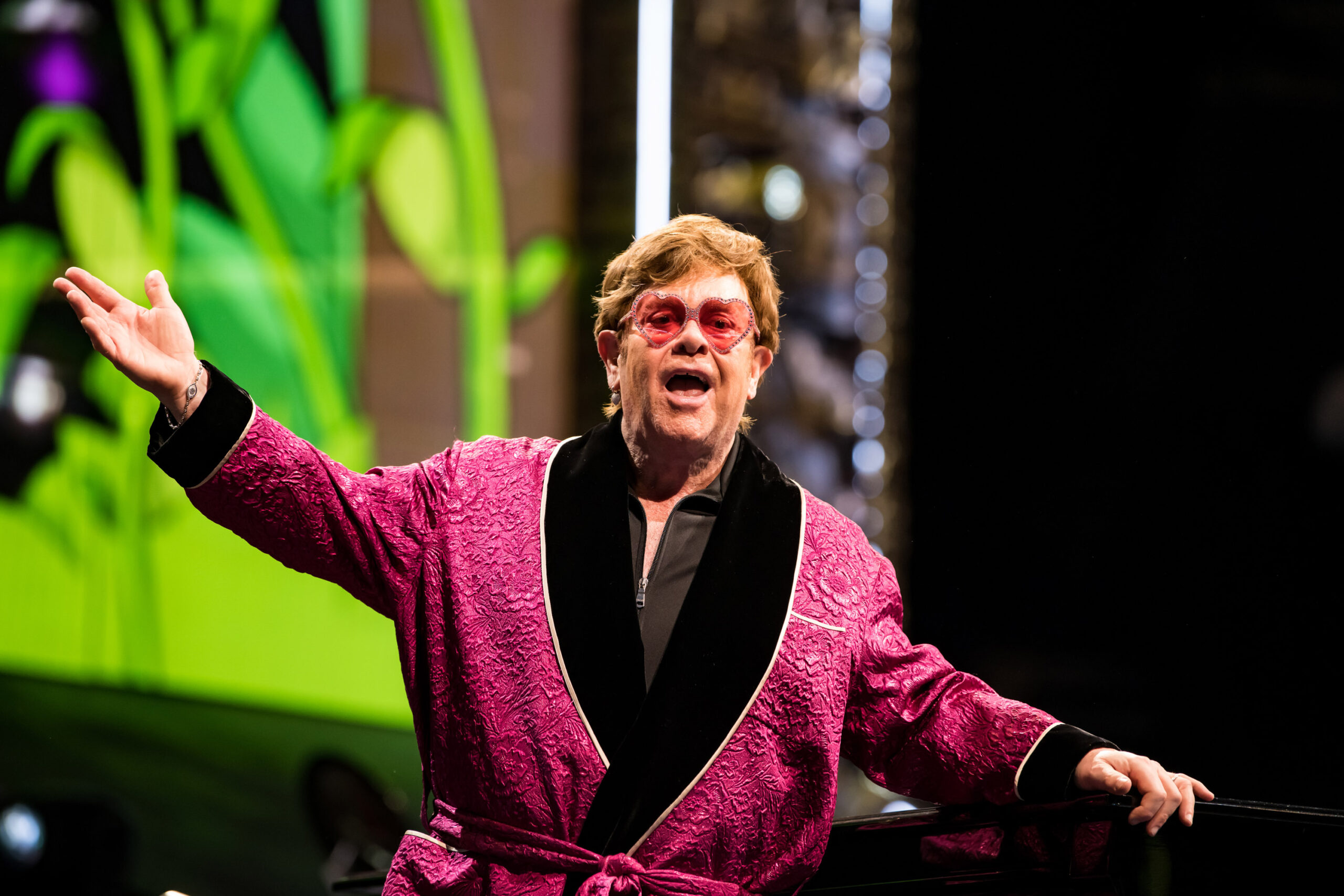 Elton John spielt heute sein drittes Konzert in Hamburg.