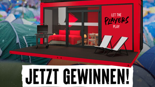 Gewinne einen Luxus-Container plus zwei Tickets für dein Lieblingsfestival.