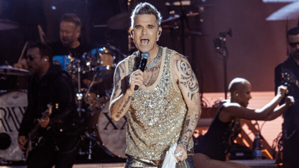 Robbie Williams live (Archivbild).