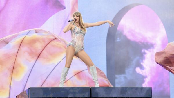 Taylor Swift im San-Siro-Stadion in Mailand.
