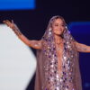 Rita Ora auf der Bühne bei den MTV Europe Music Awards 2024 in Manchester.