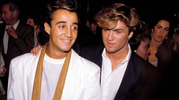 Andrew Ridgeley (l.) und George Michael bildeten in den 80ern das Pop-Duo Wham!.