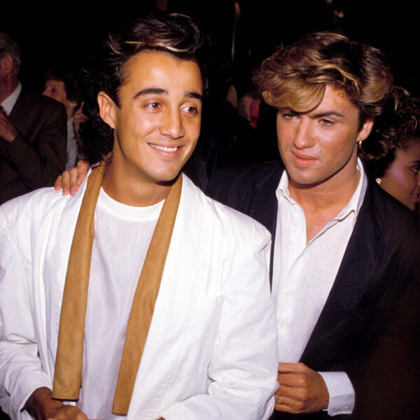 Andrew Ridgeley (l.) und George Michael bildeten in den 80ern das Pop-Duo Wham!.