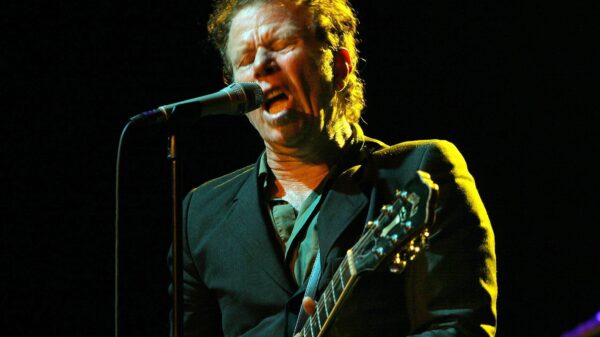 Tom Waits am Mikrofon