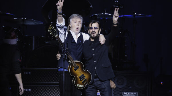 Ringo Starr und Paul McCartney