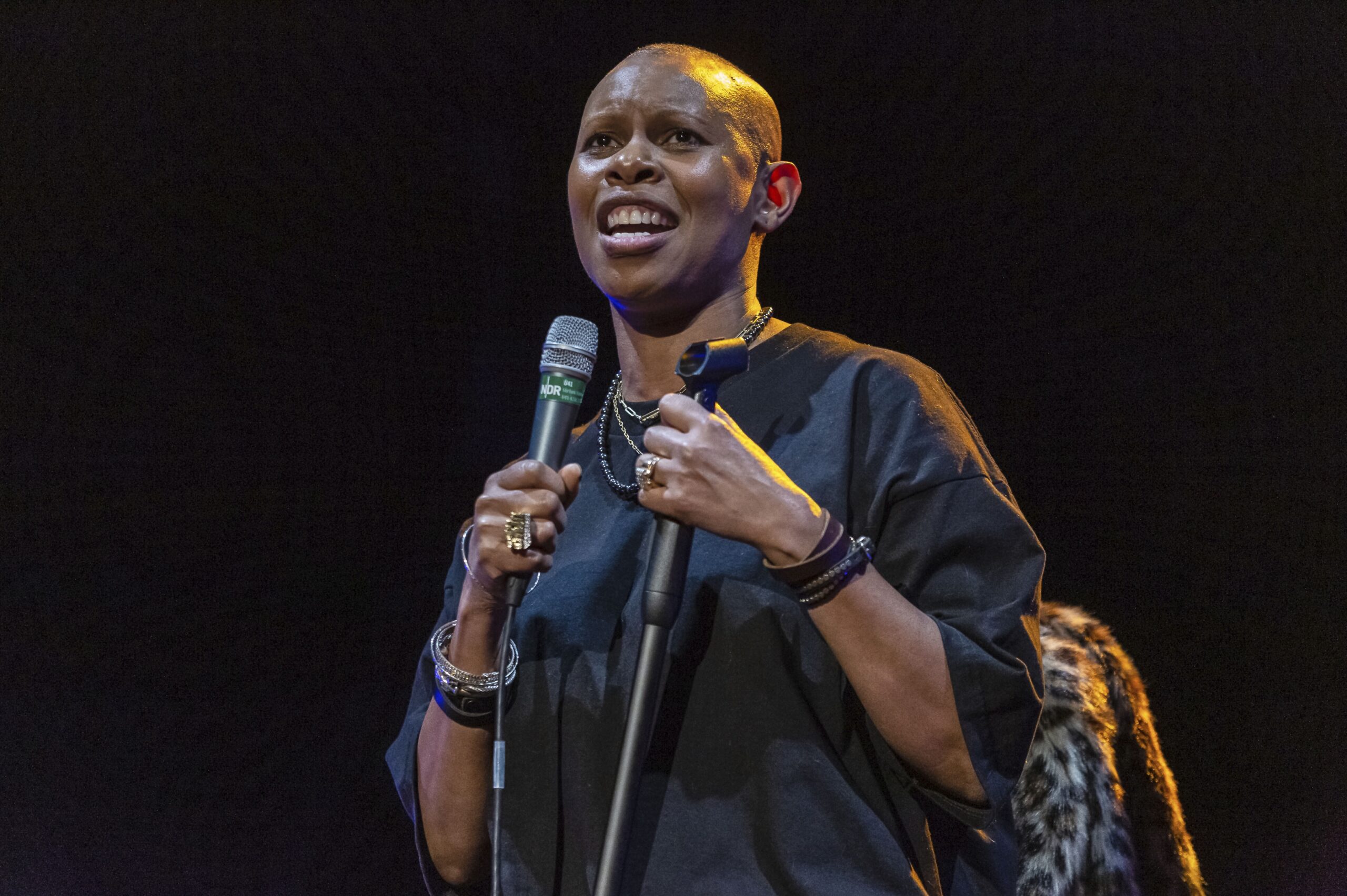 Deborah Anne Dyer / Skin von Skunk Anansie live beim Radiokonzert im NDR Landesfunkhaus am Maschsee