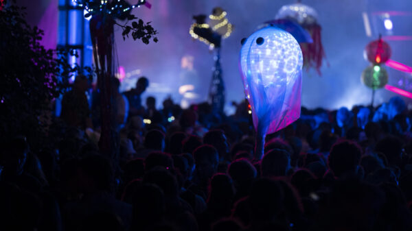 Besucher auf dem Fusion-Festival