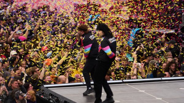 Band Electric Callboy auf der Bühne