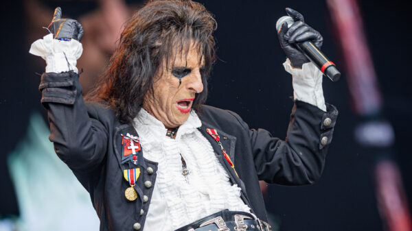 Der US-amerikanische Rockmusiker Alice Cooper
