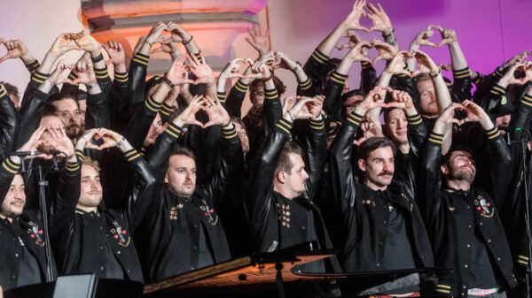 Die Hamburger Goldkehlchen nach einem Auftritt (Archivbild).