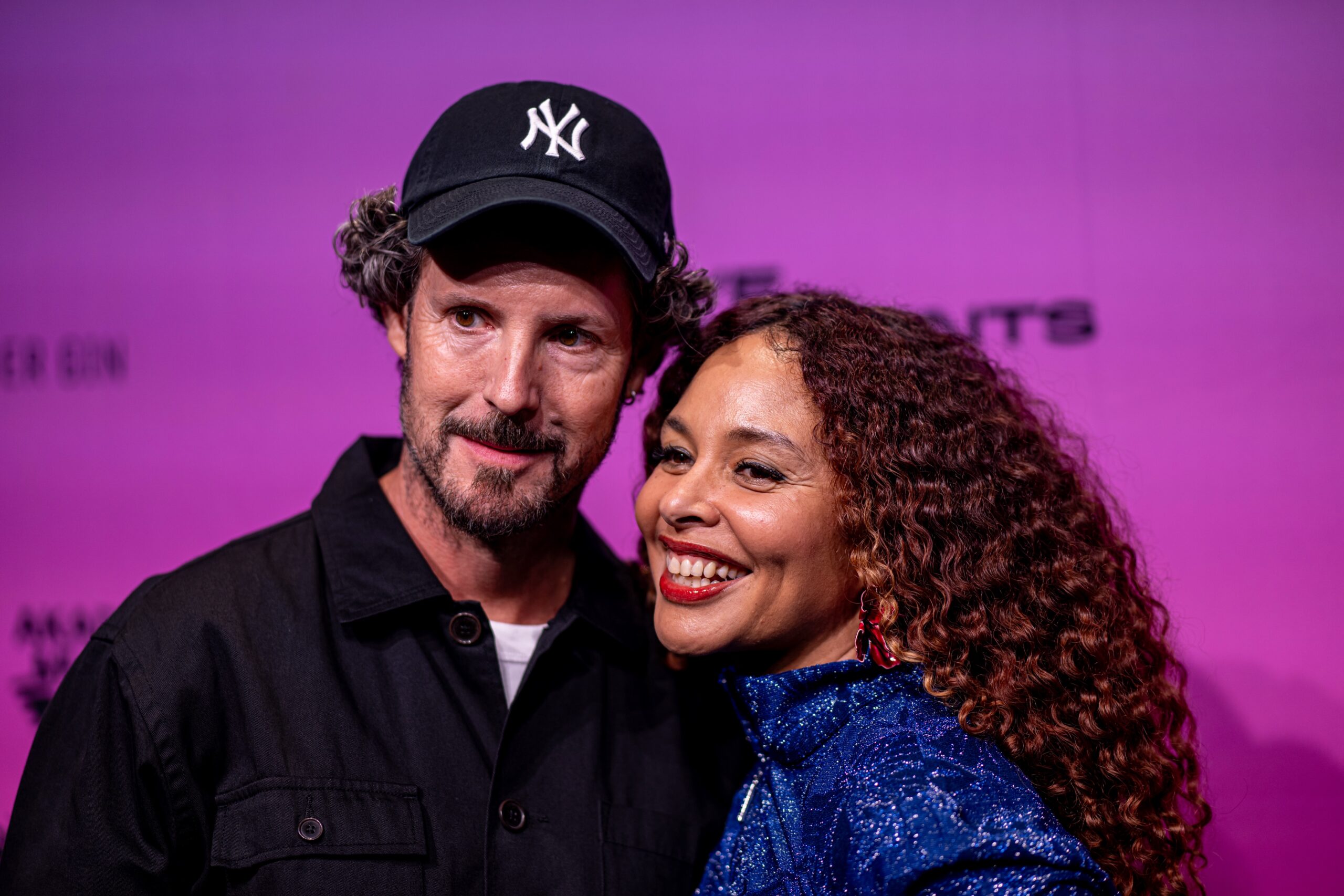 Max Herre (l), und Joy Denalane, auf dem roten Teppich der Verleihung des Popmusik-Preises Polyton. (Archivbild)