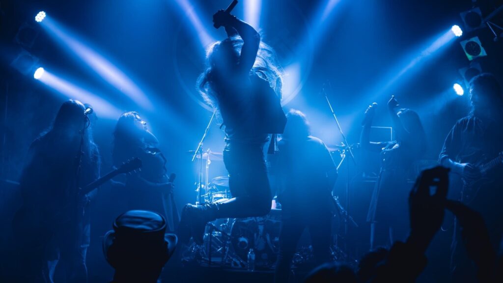 Aufnahme eines Konzerts