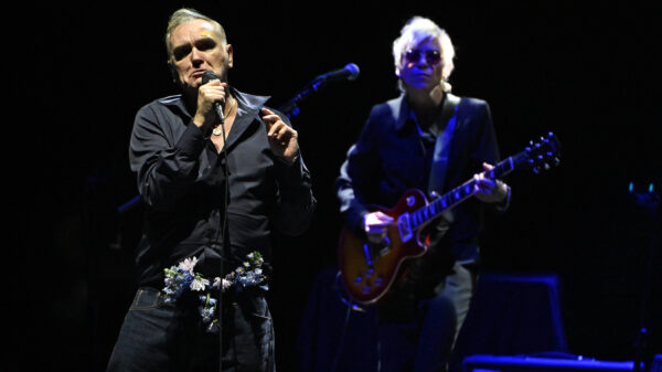 Morrissey auf der Bühne