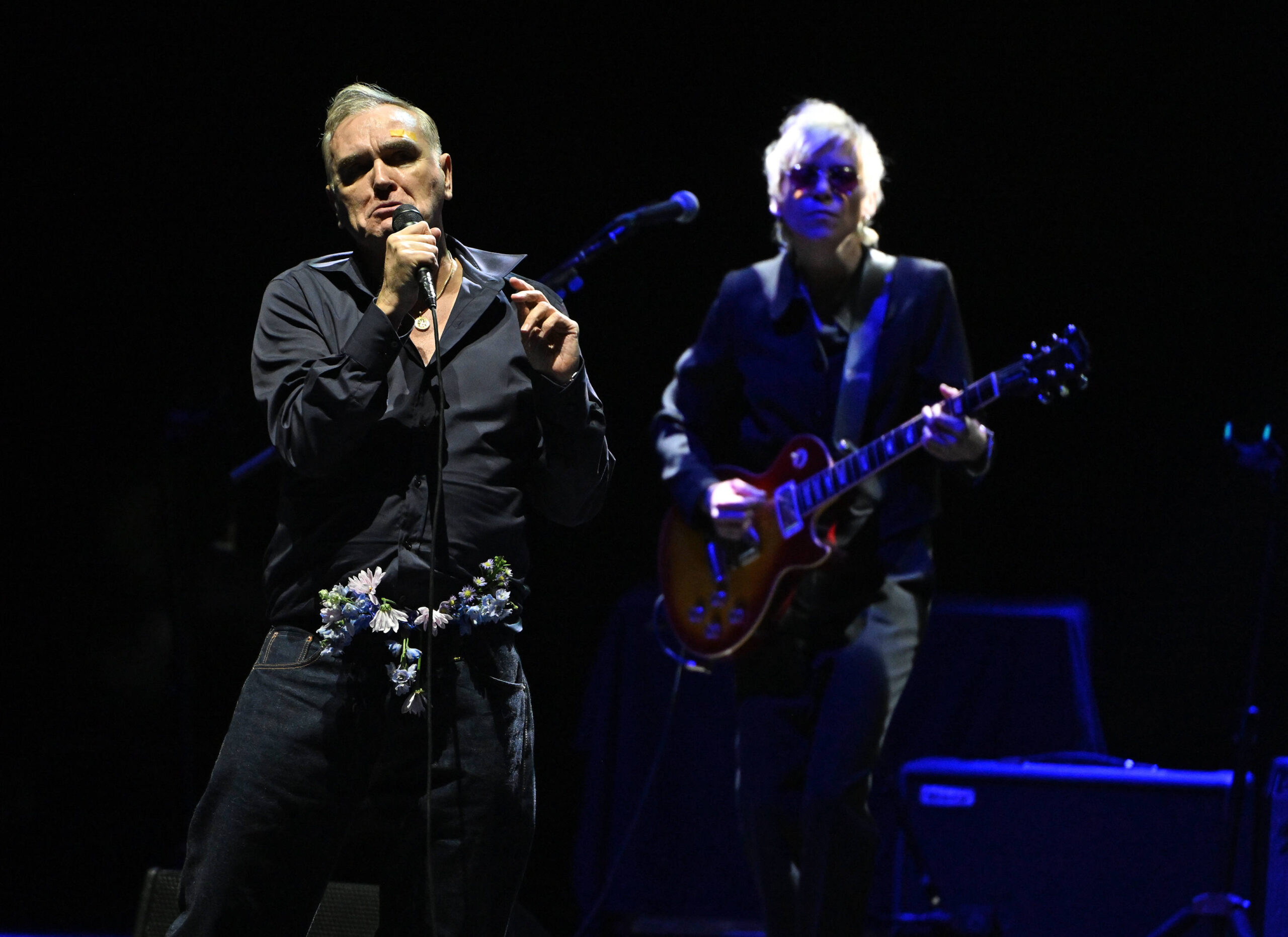 Morrissey auf der Bühne