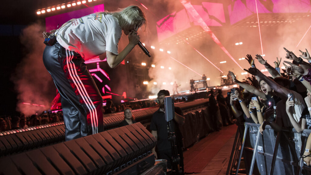 Linkin-Park-Frontfrau Emily Armstrong im Juni 2025 in Berlin.