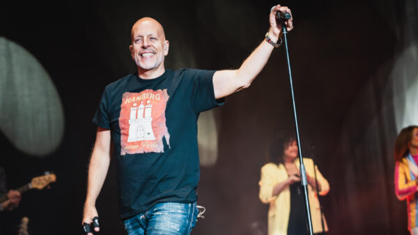 Lotto King Karl während eines Konzerts