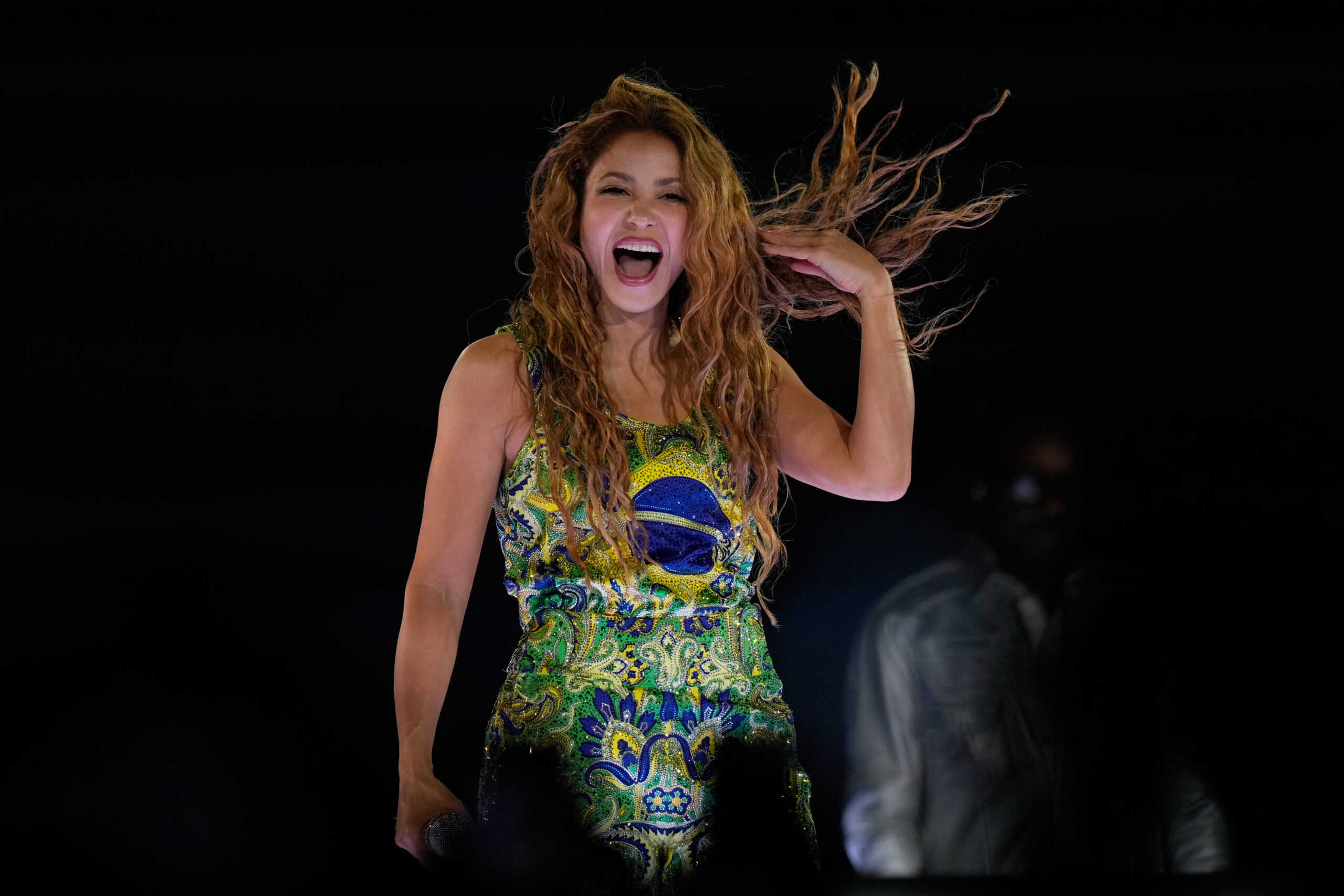 Shakira während eines Konzerts in Rio de Janeiro