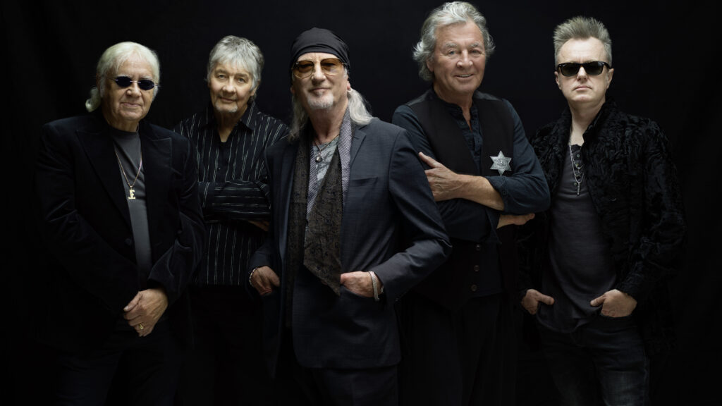 Mehr als nur „Smoke On The Water“: Deep Purple um Ian Gillan (80, 2. v. r.)